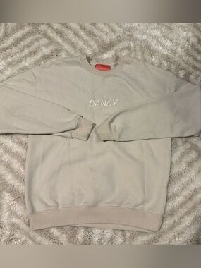 Dandy Worldwide Let'Small Watch the Sunset Crewneck Sweatshirt Gray Small
